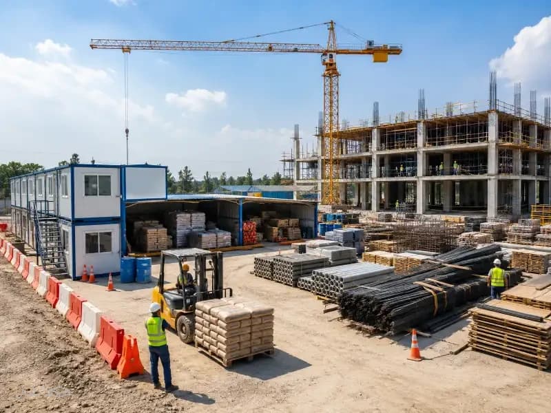 تجهیز کارگاه ساختمانی چیست؟